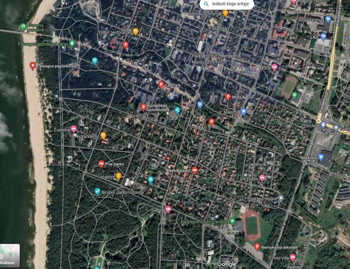Apartament S.Neries Butas Połąga Zewnętrze zdjęcie